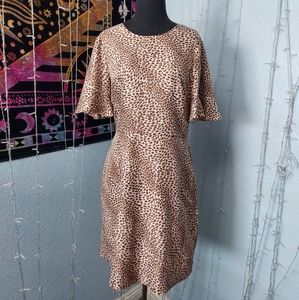 Cheetah Banana Republic dress